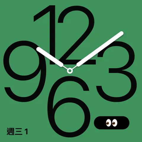 錶面:Typograph